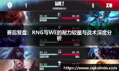 赛后复盘：RNG与WE的耐力较量与战术深度分析